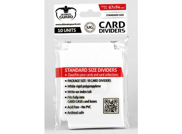 Card Dividers x10 Vit Ultimate Guard 